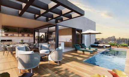 Cobertura duplex com 663,74m²,  4 suítes e 6 vagas à venda em São Paulo, Jardins