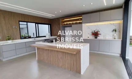 Linda casa nova à venda com 4 dormitórios  4 suítes à venda 711 m²  no condomínio campos de santo antônio ii  em itu sp