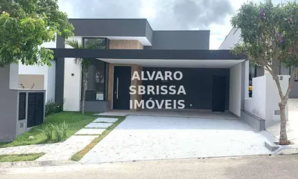 Linda casa nova com designer moderno e arquitetura contemporânea à venda com 03 suítes no condominio mont blanc em itu sp