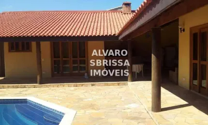 Chácara à venda com 4 dormitórios e piscina no Condomínio Terras de Santa Rosa Salto SP