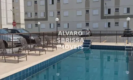 Apartamento à venda com 02 dormitórios no Condomínio Império La Castelle em Itu SP com elevador e piscina
