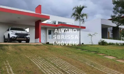 Casa com 3 dormitórios sendo 2 suítes no condomínio eco residencial ninho verde i em porangaba sp