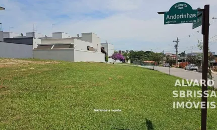 Terreno com excelente topografia à venda no Condomínio Portal dos Sábias com 150 m² em Itu SP entrada 30% + 120 parcelas