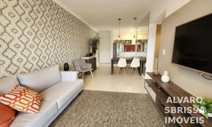 Apartamento decorado com 2 dormitórios à venda, 65 m² - Jardim Rosinha - Itu/SP