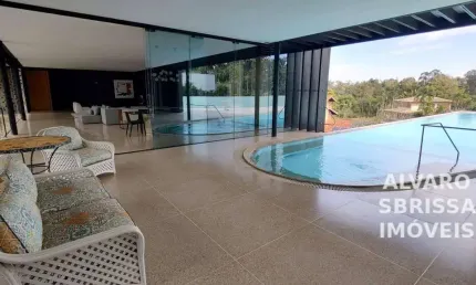 Casa com 5 suítes, maravilhosa piscina e gourmet no condomínio terras de são josé em itu sp