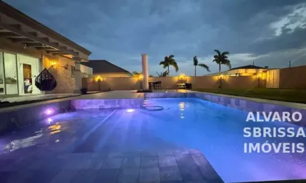Casa  com 4 suítes, piscina, área gourmet integrada a cozinha.  Condomínio Xapada Parque Ytu em Itu SP  - ESTÁ ALUGADA