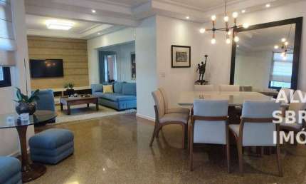 Apartamento mobiliado espaçoso em local maravilhoso vista 270°, com 3 suítes e mais 1 suíte para empregada. Em Itu SP