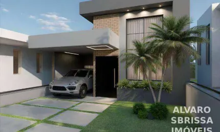 Casa com 3 dormitórios à venda, 120 m² por R$ 820.000,00 - Condomínio Village Moutonnée - Salto/SP
