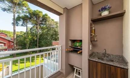 Apartamento com 3 quartos à venda na Avenida Cândido Hartmann, 4651, Santa Felicidade, Curitiba