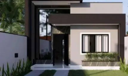 Casa para Venda em Matinhos, Balneário Etiene, 2 dormitórios, 1 suíte, 1 banheiro, 1 vaga