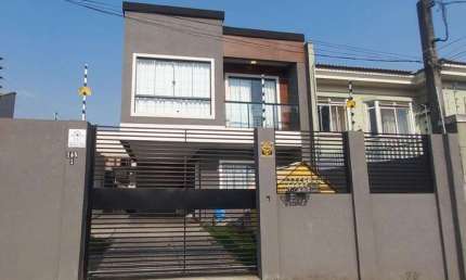 Sobrado para Venda em Curitiba, Fazendinha, 3 dormitórios, 1 suíte, 3 banheiros, 4 vagas