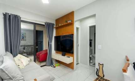 Belo Apartamento a venda no Condomínio terraço beach parque, com 55 MT com 2 quartos e 1 suite - Osasco