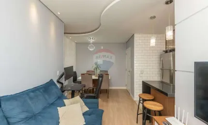 Belo Apartamento a venda no Condomínio Clube Flex 2, 46m com 2 dormitórios no Novo Osasco - Osasco