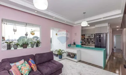 Belo Apartamento a venda no Condomínio Clube Flex 1 com 3 quartos e 2 vagas de garagem - Novo Osasco - Osasco