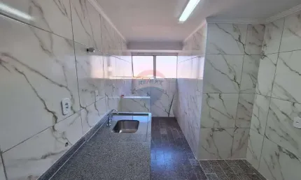 Locação - apto 60m², 2 dormitórios, 1 banheiro, 1 vaga