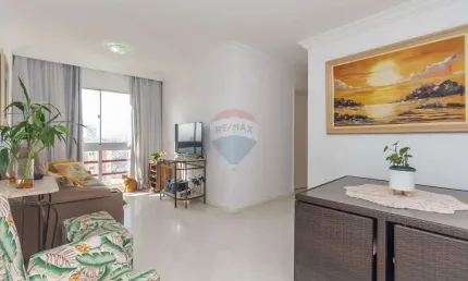 Excelente apartamento de 62m², 3 dormitórios, 1 suíte e lazer completo