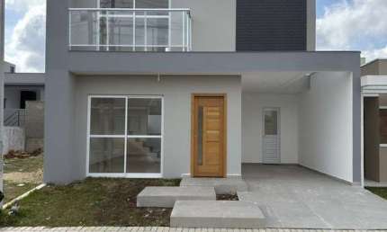 Casa duplex em condomínio em Campo Largo 3 dormitórios