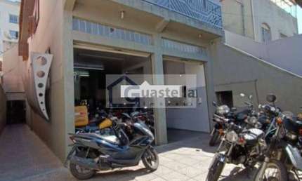 IMOVEL MISTO RESIDENCIAL COMERCIAL - SANTO ANDRÉ - 250 M² - SALÃO TERREO 200 M² + CASA COBERTURA C/ 3 DORMTS 3 VAGAS