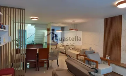 Casa sobrado assunçao - são bernardo do campo com 242m² e 3 suítes por r$ 1.060.000 - venda