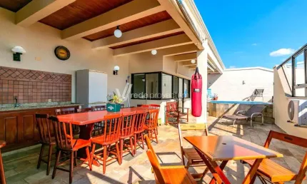Cobertura com 3 quartos à venda na Avenida Maria Emília Alves dos Santos de Ângelis, 121, Parque Prado, Campinas, 291 m2 por R$ 1.100.000