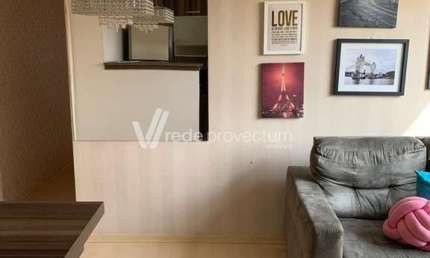 Apartamento com 2 quartos à venda na Rua Visconde de Congonhas do Campo, 1161, Loteamento Parque São Martinho, Campinas, 45 m2 por R$ 244.000
