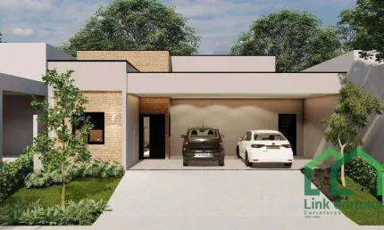 Casa com 3 dormitórios à venda, 198 m² por R$ 1.790.000,00 - Parque Brasil 500 - Paulínia/SP