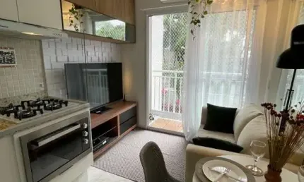 Apartamento com 1 quarto à venda na Rua Doutor Sérgio Meira, 280, Barra Funda, São Paulo, 26 m2 por R$ 400.000