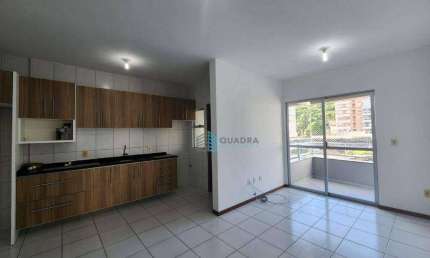 Apartamento com 3 dormitórios para alugar, 80 m² por R$ 4.200,70/mês - Itacorubi - Florianópolis/SC