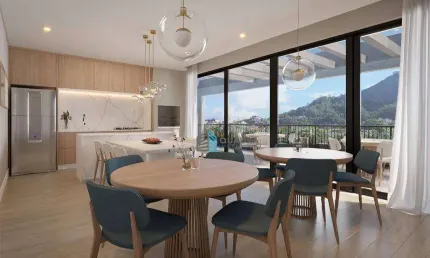 Studio Garden em localização privilegiada na Trindade a Preço de Custo