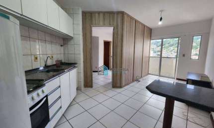 Apartamento com 1 dormitório para alugar, 40 m² por R$ 3.210,71/mês - Centro - Florianópolis/SC
