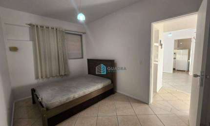 Apartamento com 1 dormitório para alugar, 45 m² por R$ 2.811,64/mês - Itacorubi - Florianópolis/SC