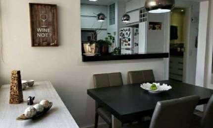 Apartamento semi-mobiliado para venda com 63 metros quadrados no Botafogo em Campinas - SP.