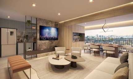 Apartamento de alto padrão á venda no Condomínio ML Brooklin em São Paulo - SP