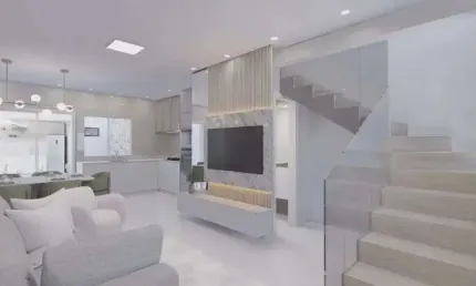 Sobrado de alto padrão à venda no villa hipica residence no jardim coronel em itanhaém - sp