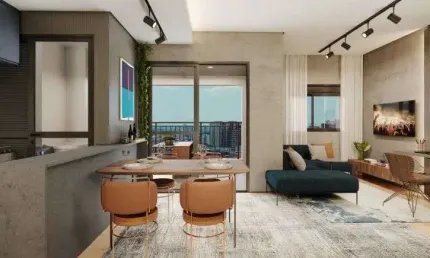 Apartamento à venda no condomínio smart home nova klabin em nova klabin em são paulo - sp