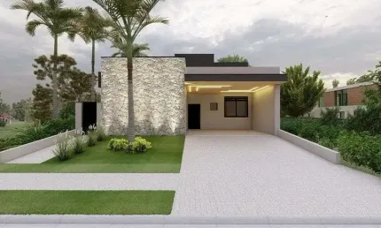 Casa à venda no residencial royal garden em paulínia-sp