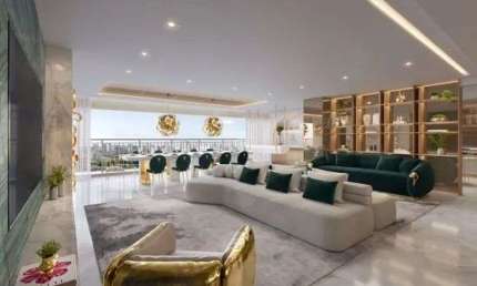Apartamento alto padrão à venda no Condomíno Petra no Brooklin em São Paulo - SP