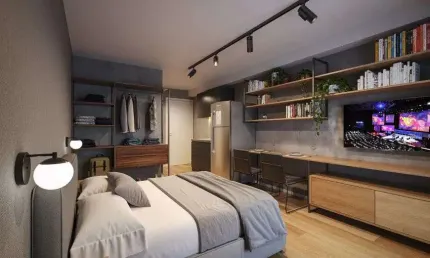 Studio à venda no Nurban Barão de Campinas em Campos Elíseos em São Paulo - SP