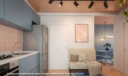 Apartamento Garden à venda no Nurban Carnaubeiras em Jabaquara em São Paulo - SP