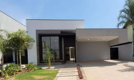 Casa de alto padrão à venda no Condomínio Cancioneiros no Parque Brasil 500 em Paulínia - SP.