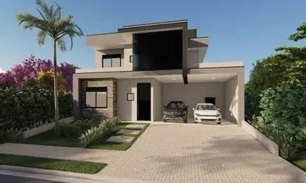 Casa à Venda no Condomínio Santorini em Parque Brasil 500 - Paulínia - SP
