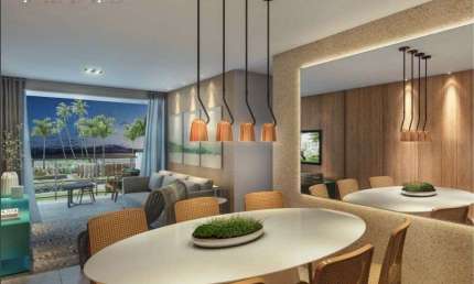 Apartamento alto padrão à venda no Condomínio Ipioca Beach Life em Ipioca - Maceió - AL