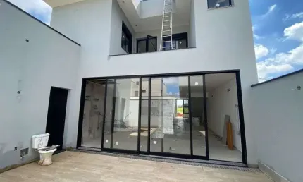 Casa de condomínio recém construída à venda em Paulínia, Condomínio Vila Monte Alegre - São Paulo