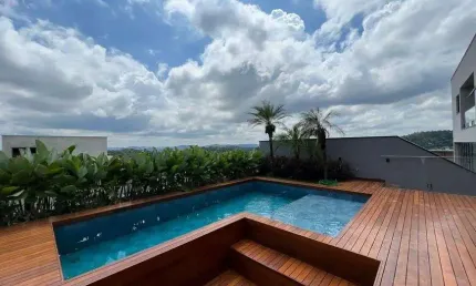 Casa com sobrado à venda no condomínio alphaville genesis 2 em santana de parnaíba - sp