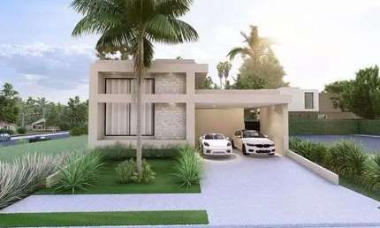 Casa à venda no Condomínio Santorini Residencial Club no Parque Brasil 500 em Paulínia - SP