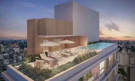 Studio À Venda no Edifício de Alto Luxo Haddock 885, Cerqueira César, São Paulo - SP