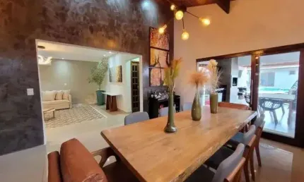 Casa de condomínio alto padrão à venda no Condomínio Residencial Villa Lobos em Paulínia - SP