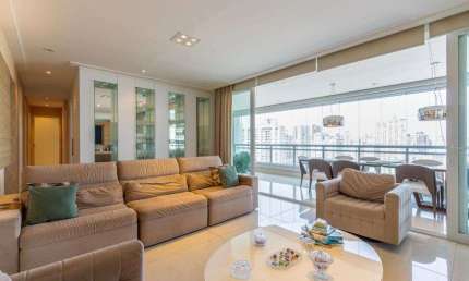 Apartamento alto padrão à venda no condomínio Park One Ibirapuera no Paraíso em São Paulo - SP