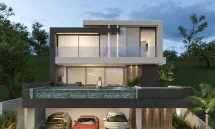 Casa de condomínio para venda com 525 metros quadrados com 4 quartos