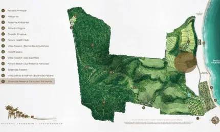 Lote à venda no condomínio estâncias reserva trancoso, praia de itapororoca, porto seguro - ba